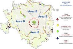 Area B: <br>attiva dal 25 febbraio<br> dal lunedì al venerdì <br> dalle 7,30 alle 19,30