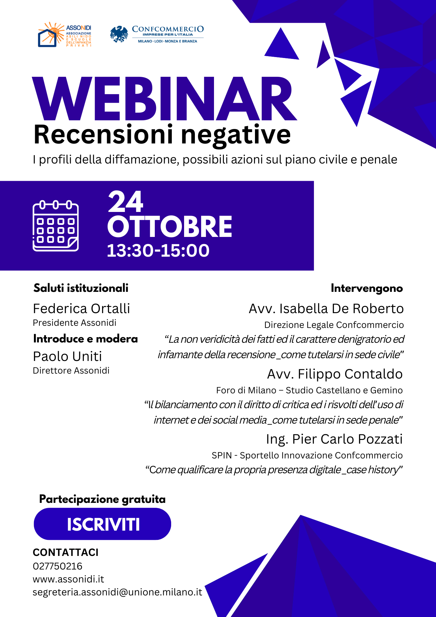 webinar - recensioni negative 