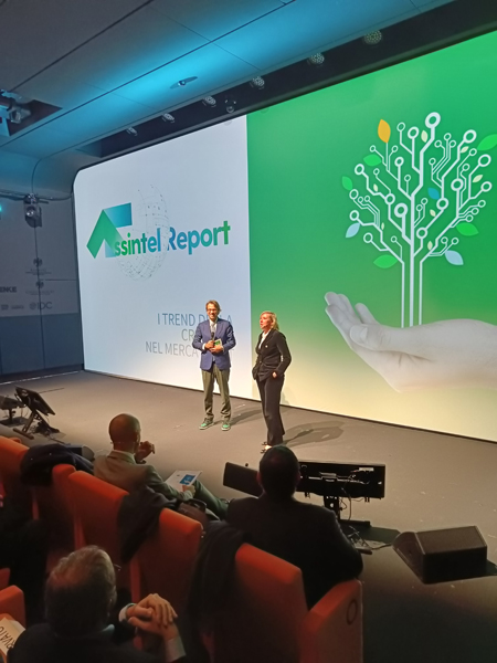 Assintel Report Nicola Porro e Paola Generali