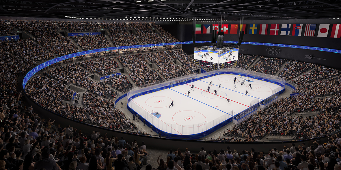 6-The new Arena for Milan inside - Hockey - Copyright ARUP Milan
