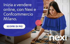 Le soluzioni NEXI <br>per vendere online<br> Scopri le offerte<br> riservate ai soci