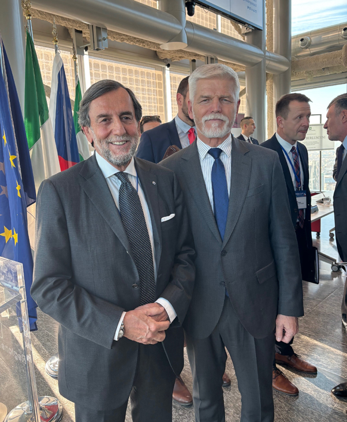 Garosci e presidente Repubblica Ceca_PER_NEWS_SITO