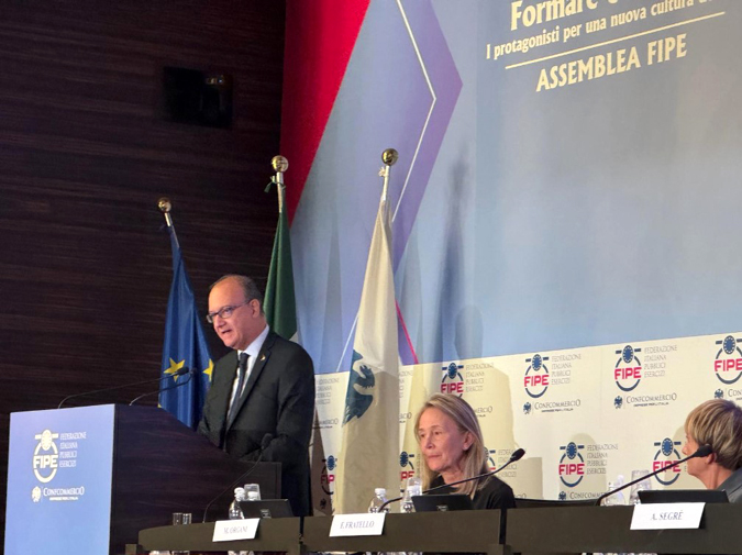 Assemblea Fipe intervento ministro Valditara