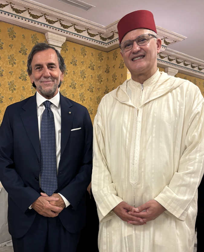 Garosci e ambasciatore Marocco_SITO