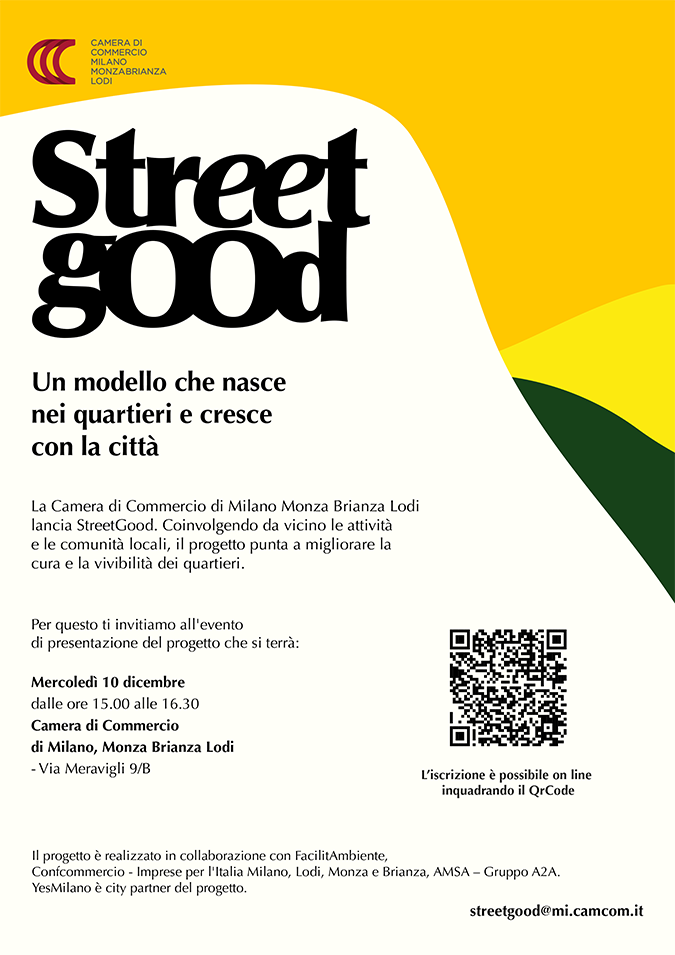 Locandina - StreetGood_SITO Locandina - StreetGood_SITO