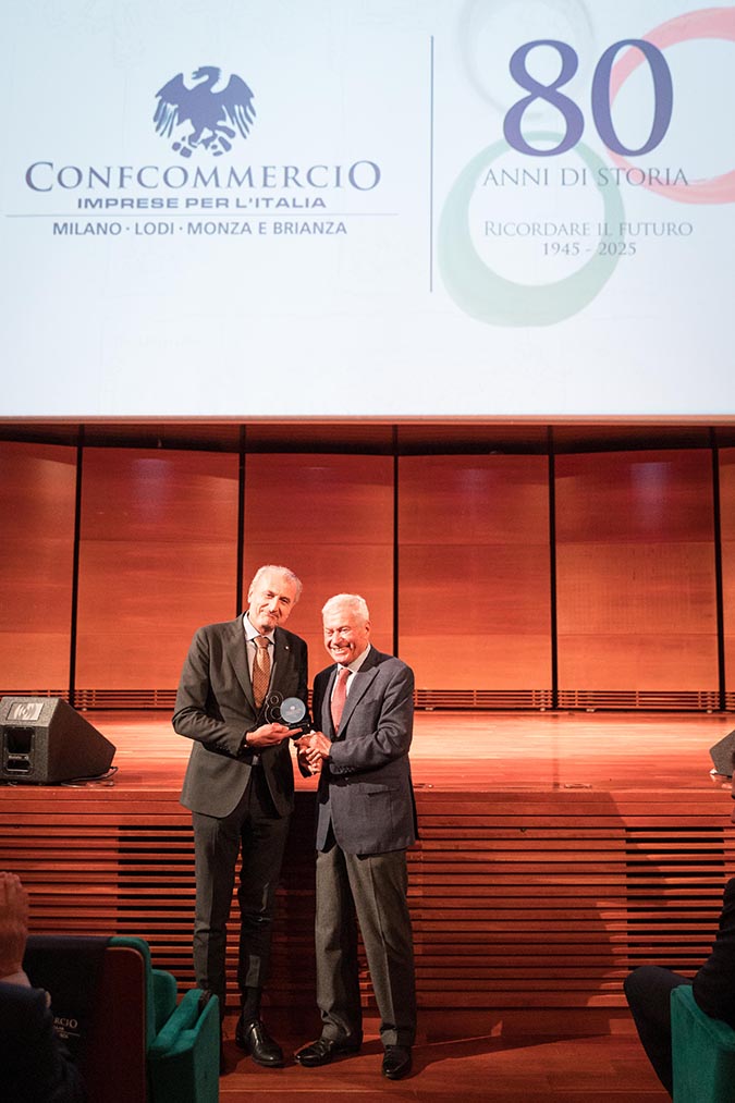 Lodi 80esimo Confcommercio MiLoMB il prefetto di Lodi Davide Garra e Sangalli_SITO