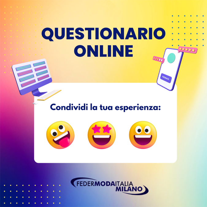 Questionario Federmoda Milano su come si muove retail moda_SITO