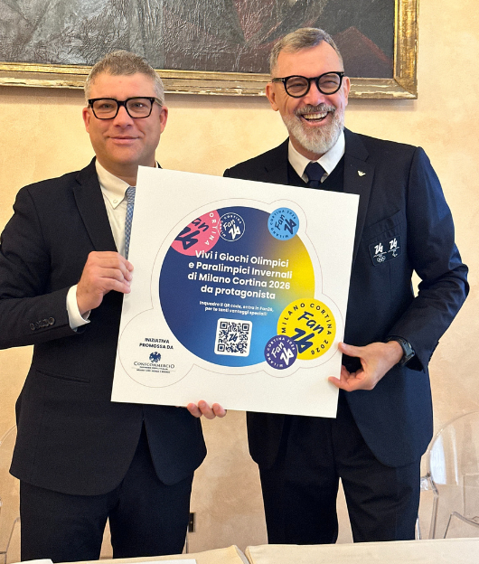 foto vetrofania accordo confc milomb fonazione milano cortina 2026 per sito foto vetrofania accordo confc milomb fonazione milano cortina 2026 per sito