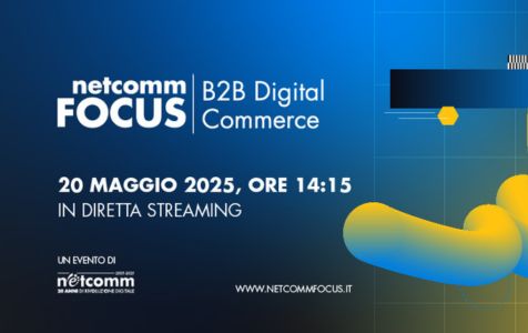 Partecipa al Netcomm Focus B2B Digital Commerce <br> 20 maggio ore 14.15