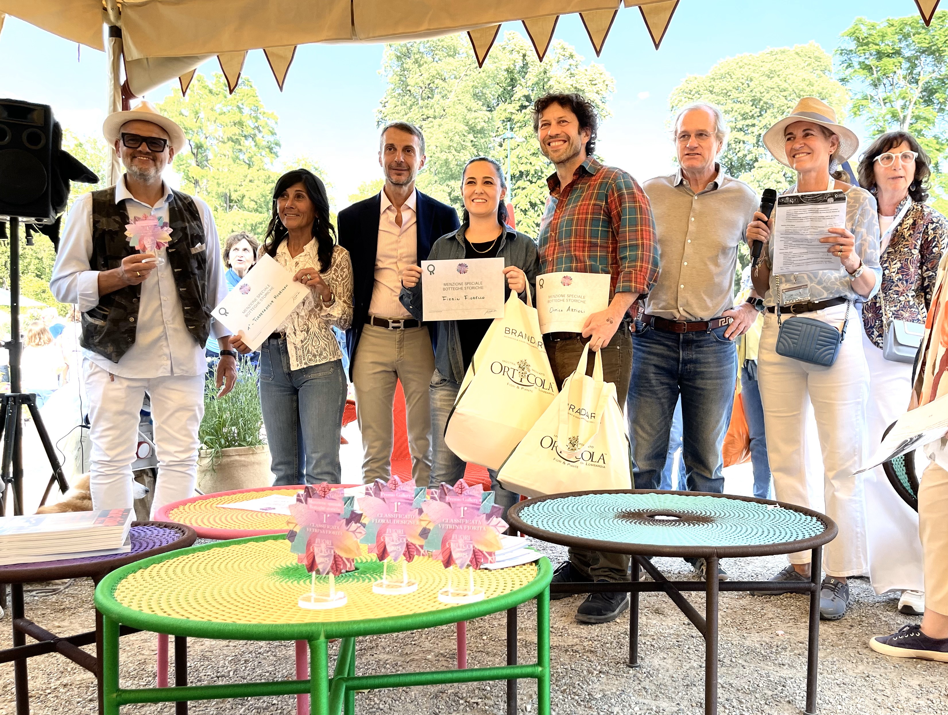 premiazione FuoriOrticola 2025 
