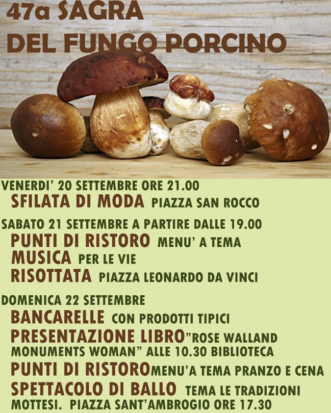 Motta Visconti Sagra Fungo Porcino locandina
