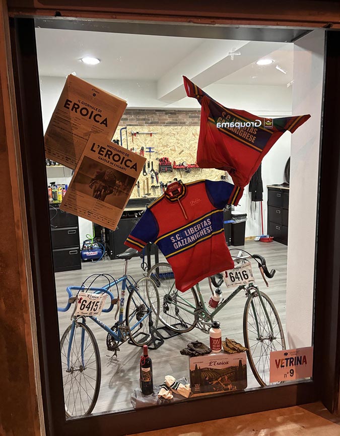 Concorso vetrine Trezzo sull'Adda G-BIKE TREZZO