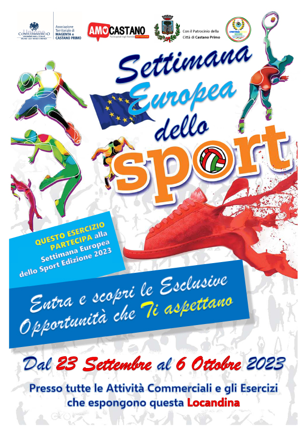 Locandina Settimana Sport CASTANO