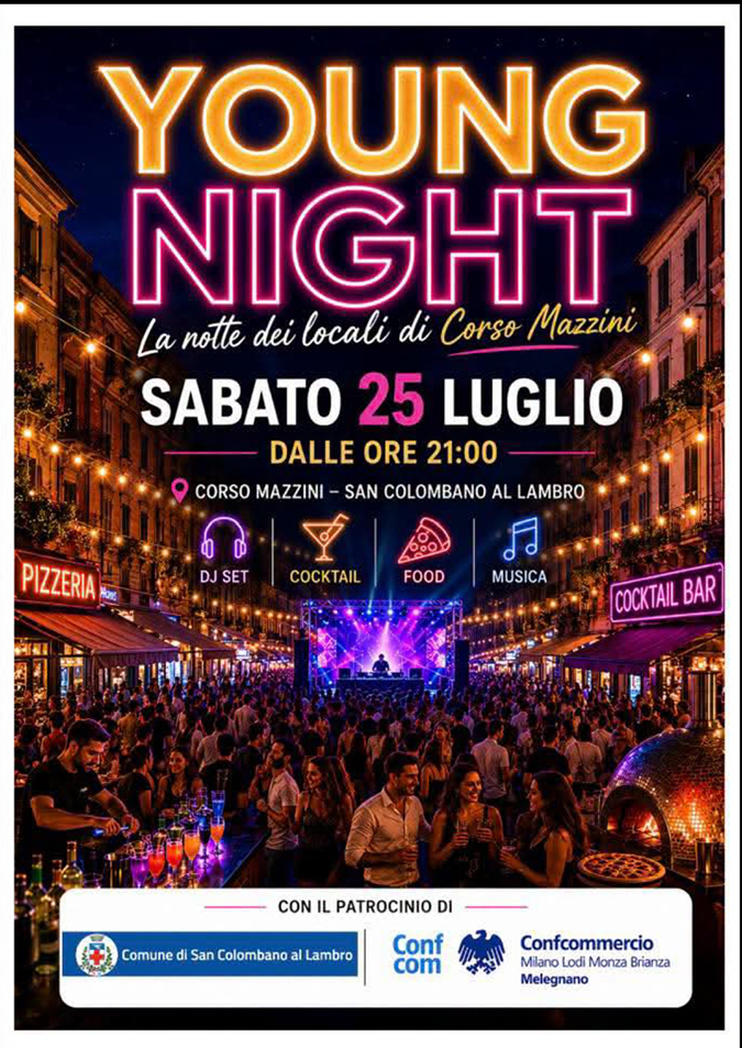 Young Night 25 luglio San Colombano al Lambro_SITO