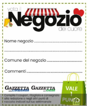 Gazzetta Martesana Negozio del Cuore coupon
