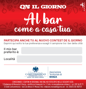 Monza Al bar come a casa tua coupon