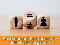 Sostegno per Certificazione della Parità di Genere